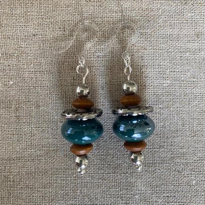 Handmade nickel-free earrings - gentle on sensitive skin - Image 3