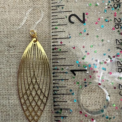 Stylish earrings for sensitive ears - lead and nickel free - Image 3